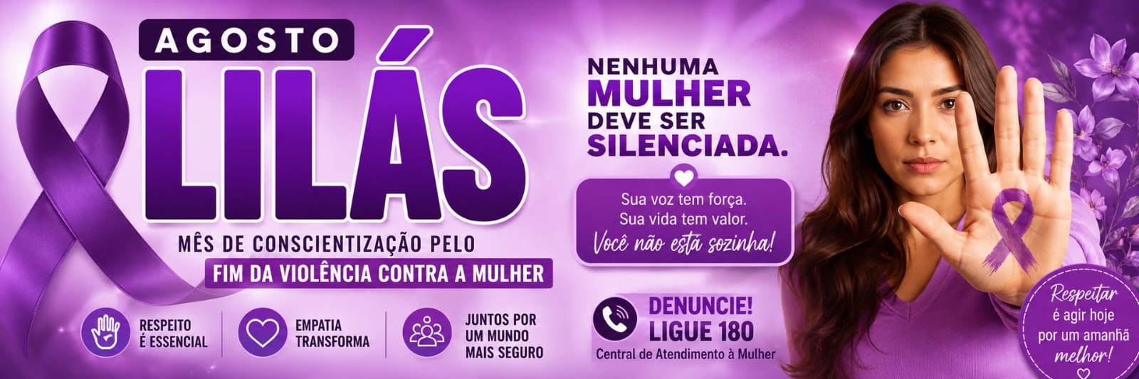 CAMPANHA  AGOSTO LILAS 2026